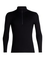 ICEBREAKER M 260 Tech LS Half Zip, BLACK