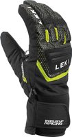 LEKI Worldcup S Junior, black-ice lemon