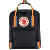 FJÄLLRÄVEN Kånken Rainbow Mini 7 Black-Rainbow Pattern