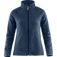 FJÄLLRÄVEN Övik Fleece Zip Sweater W Navy