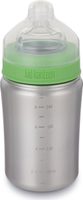 KLEAN KANTEEN Baby Bottle w/Medium Flow Nipple - brushed stainless 266 ml