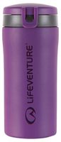 LIFEVENTURE Flip-Top Thermal Mug; 300ml; purple