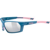 UVEX SPORTSTYLE 225 BLUE MAT ROSE / LITEMIRROR SILVER (CAT. 3)