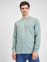 GAP 428038-18 Tričko z organické bavlny Modrá