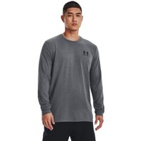 UNDER ARMOUR UA SPORTSTYLE LEFT CHEST LS, Gray