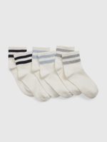 GAP 665230-00 Baby ponožky, 3 páry Barevná