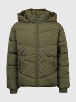 GAP 406555-00 Dětská zimní bunda s kapucí Zelená