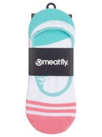 MEATFLY Meatfly Low Socks Triple Pack, White