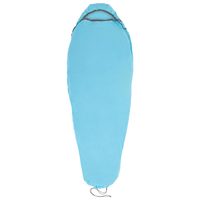 SEA TO SUMMIT Breeze Sleeping Bag Liner - Mummy w/ Drawcord - C, Blue Atoll