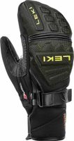 LEKI Race Coach C-Tech S Mitt, black-ice lemon