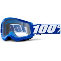 100% STRATA 2 Goggle Blue - Clear Lens