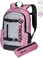 MEATFLY Basejumper 22, Dusty Rose/Grey