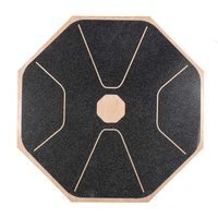YATE Balanční deska - dřevěná, osmiúhelník