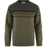 FJÄLLRÄVEN Övik Knit Sweater M Laurel Green-Deep Forest