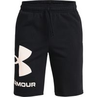 UNDER ARMOUR UA RIVAL FLEECE LOGO SHORTS, Black