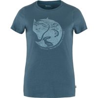 FJÄLLRÄVEN Arctic Fox Print T-shirt W Indigo Blue