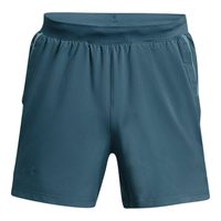 UNDER ARMOUR UA LAUNCH 5'' SHORT, Blue/green