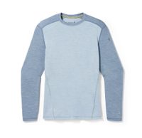 SMARTWOOL M CLASSIC THERMAL MERINO BL CREW BOXED, pewter blue-lead