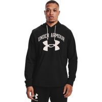 UNDER ARMOUR UA RIVAL TERRY BIG LOGO HD, Black