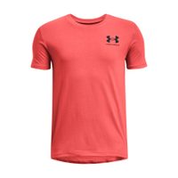 UNDER ARMOUR B SPORTSTYLE LEFT CHEST SS-RED