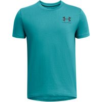 UNDER ARMOUR B SPORTSTYLE LEFT CHEST SS , Circuit Teal / Black