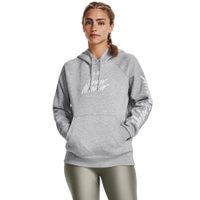UNDER ARMOUR Rival Fleece Graphic Hdy-GRY