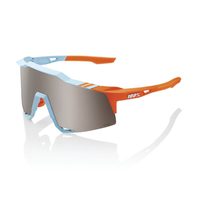 100% SPEEDCRAFT - Soft Tact Two Tone - HiPER Silver Mirror Lens