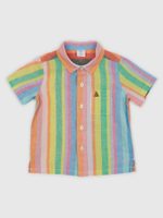 GAP 592069-00 Dětská lněná košile Barevná