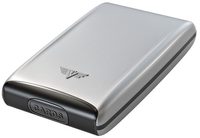 TRU VIRTU Credit Card Case RAZOR Fan - silk Silver Arrow