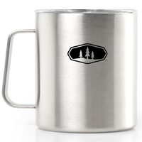 GSI OUTDOORS Glacier Stainless Camp Cup; 444ml; brushed