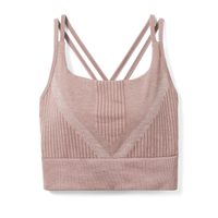 SMARTWOOL W INTRAKNIT STRAPPY BRA, sandstone