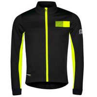 FORCE F FROST KID softshell, černo-fluo