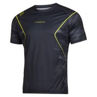 LA SPORTIVA Pacer T-Shirt M Black/Lime Punch