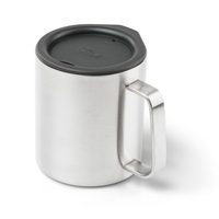 GSI OUTDOORS GLACIER STAINLESS 295 ml OZ. CAMP CUP- BRUSHED