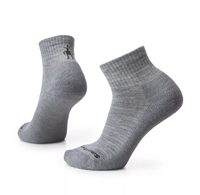 SMARTWOOL EVERYDAY SOLID RIB ANKLE, light gray