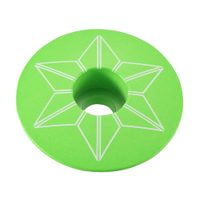 SUPACAZ Star Capz - Powder Coated - Neon Green (powder coated)