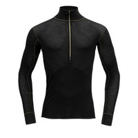 DEVOLD Wool Mesh Man Half Zip Neck Merino Caviar