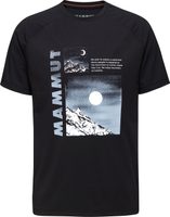 MAMMUT Mountain T-Shirt Men Day and Night, black