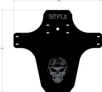STFU Gunk Guard Skull šedá