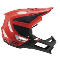 100% TRAJECTA Helmet w/Fidlock Cargo Fluo Red