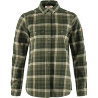 FJÄLLRÄVEN Värmland Heavy Flannel Shirt W, Green-Deep Forest