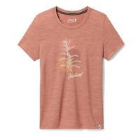 SMARTWOOL W SAGE PLANT GRAPHIC SS TEE SLIM FIT, copper heather
