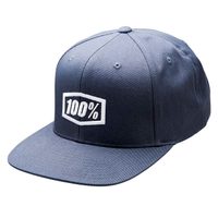 100% ICON Youth Snapback Cap LYP Fit Heather Charcoal