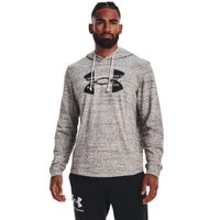 UNDER ARMOUR UA Rival Terry Logo Hoodie, White