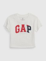 GAP 871182-00 Dětské tričko s logem GAP Bílá