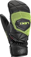 LEKI WCR Coach 3D Junior Mitt, black-ice lemon