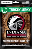 INDIANA JERKY Turkey (krůtí) Original, 90 g