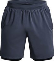UNDER ARMOUR UA LAUNCH 7'' 2-IN-1 SHORT-GRY