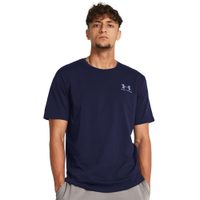 UNDER ARMOUR M SPORTSTYLE LC SS, Midnight Navy / White