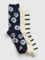 GAP 811601-01 Vysoké ponožky, 3páry Barevná